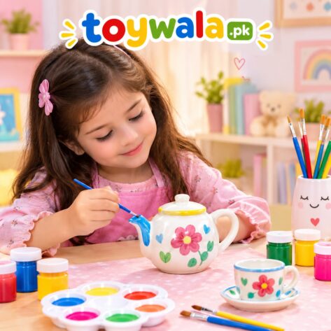 DIY Ceramic Painting Tea Set
