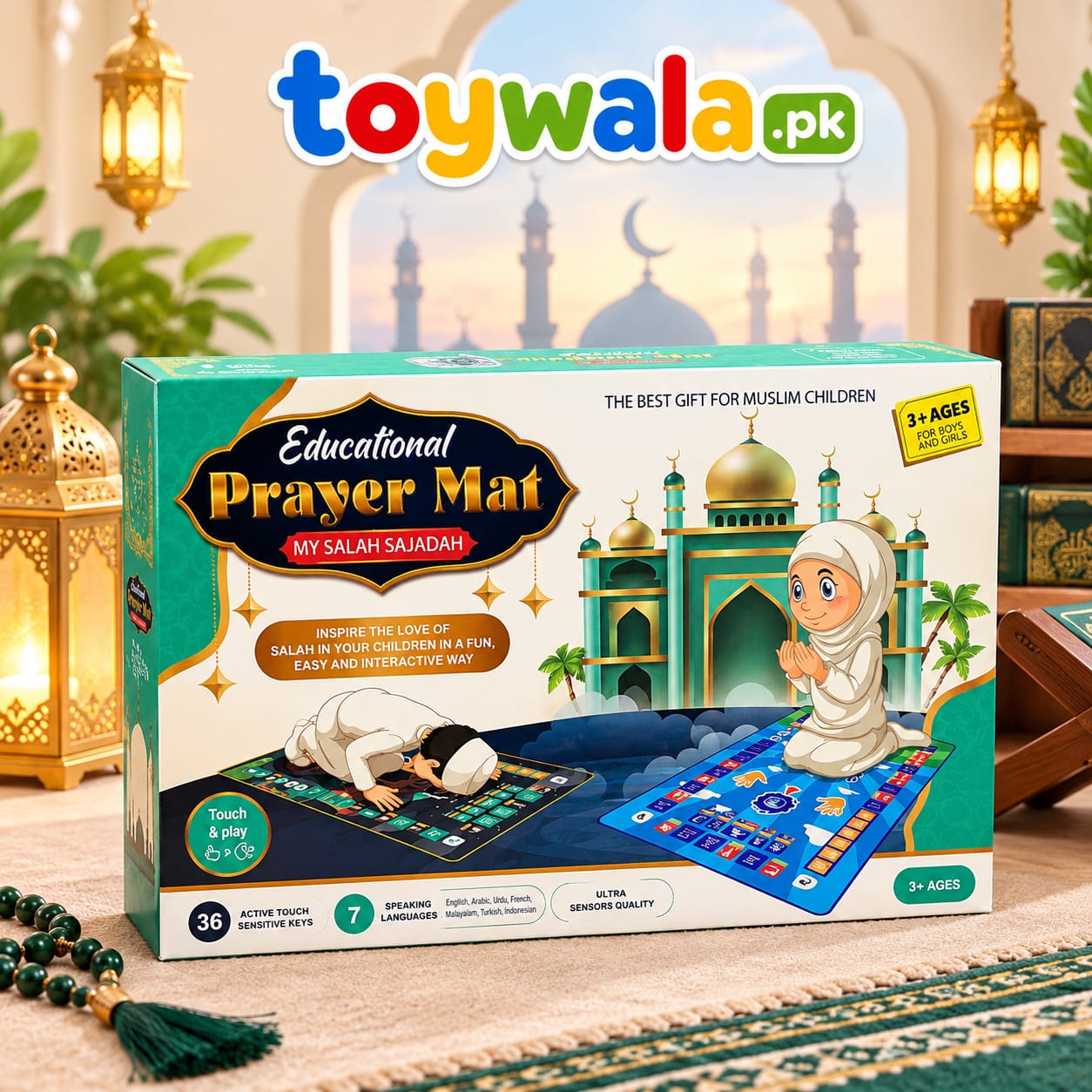 Kids Educational Prayer Mat - Image 3