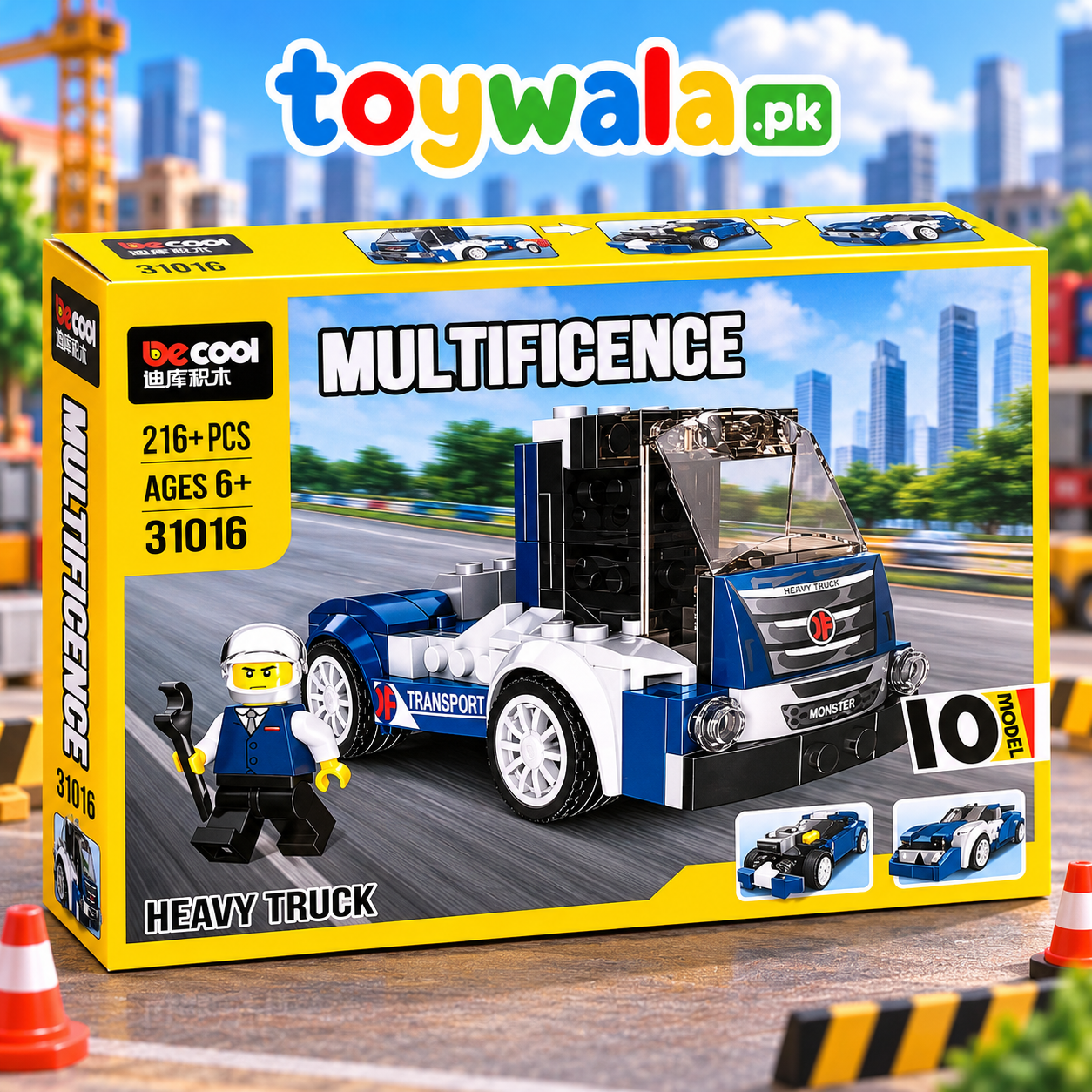Heavy Truck Building Set