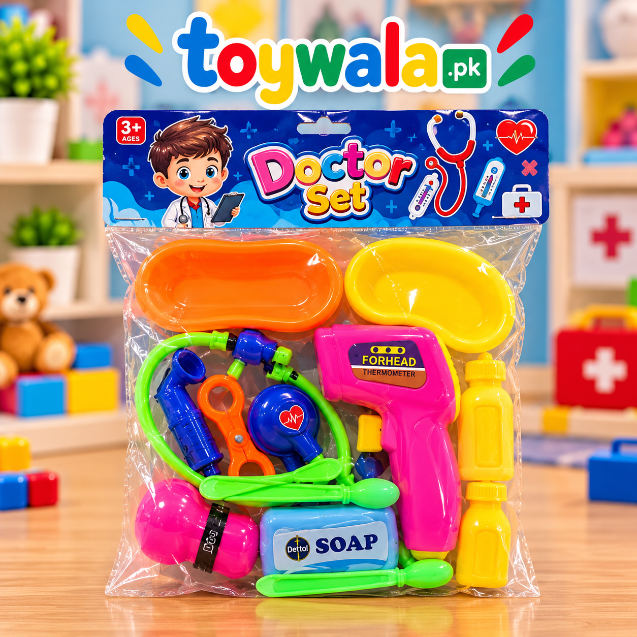 Kids Doctor Pretend Play Set