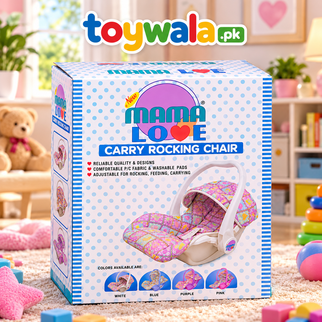 Mama Love Carry Rocking Chair - Image 2