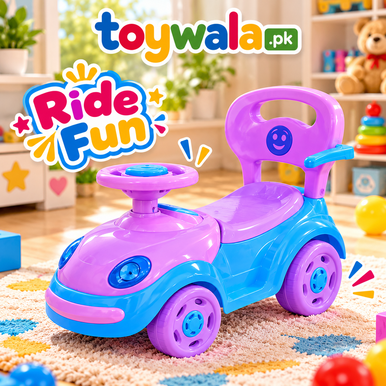 Little Star ET Super Ride-On Car