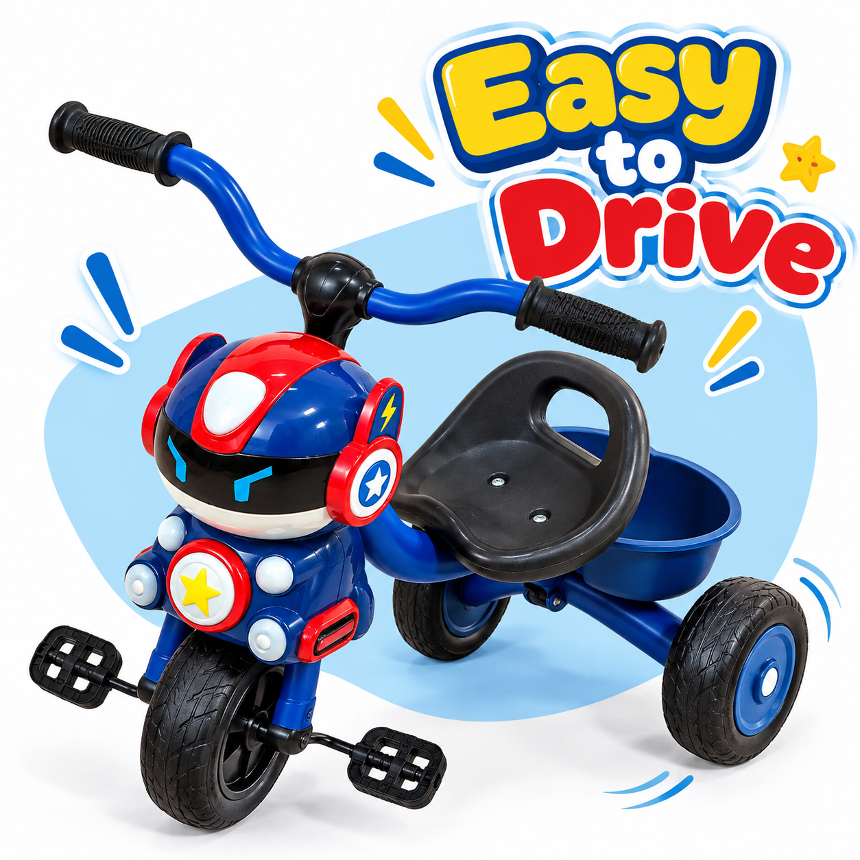 Kids’ Fun Ride Tricycle - Image 2