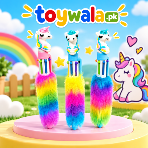 Unicorn Rainbow Multicolor Pen Deal 3