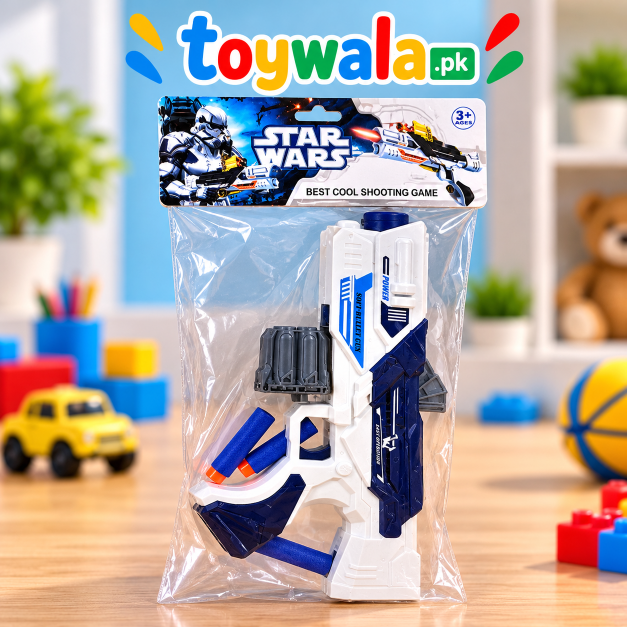 Soft Bullet Shooting Toy Gun