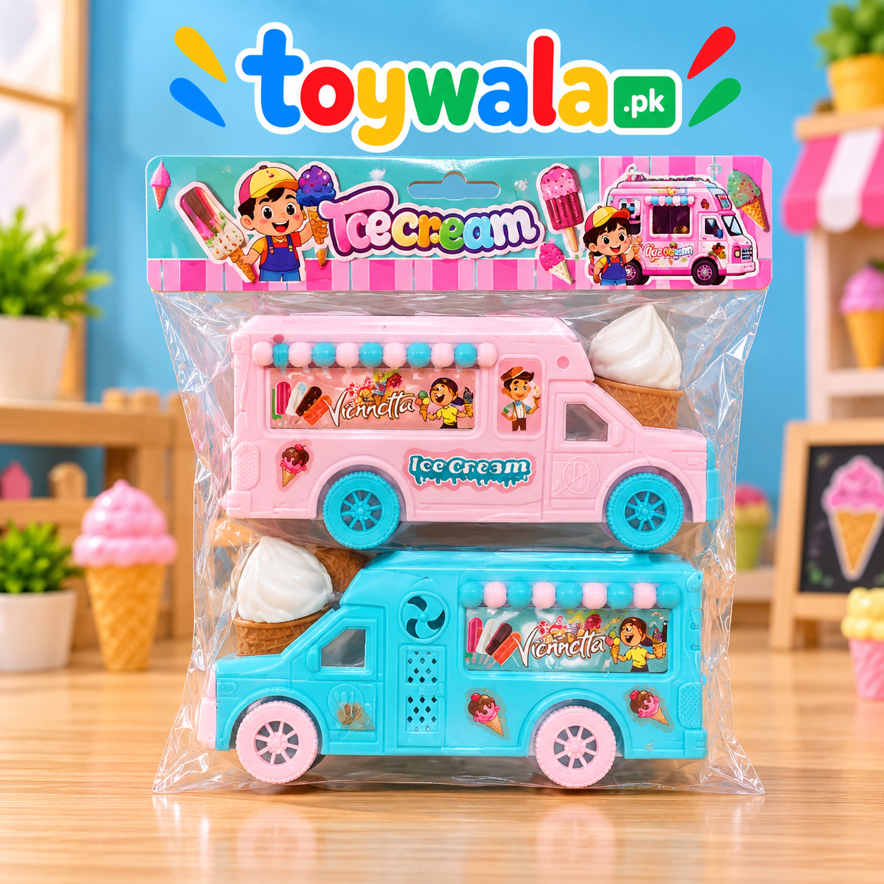 Ice Cream Van Toy Set