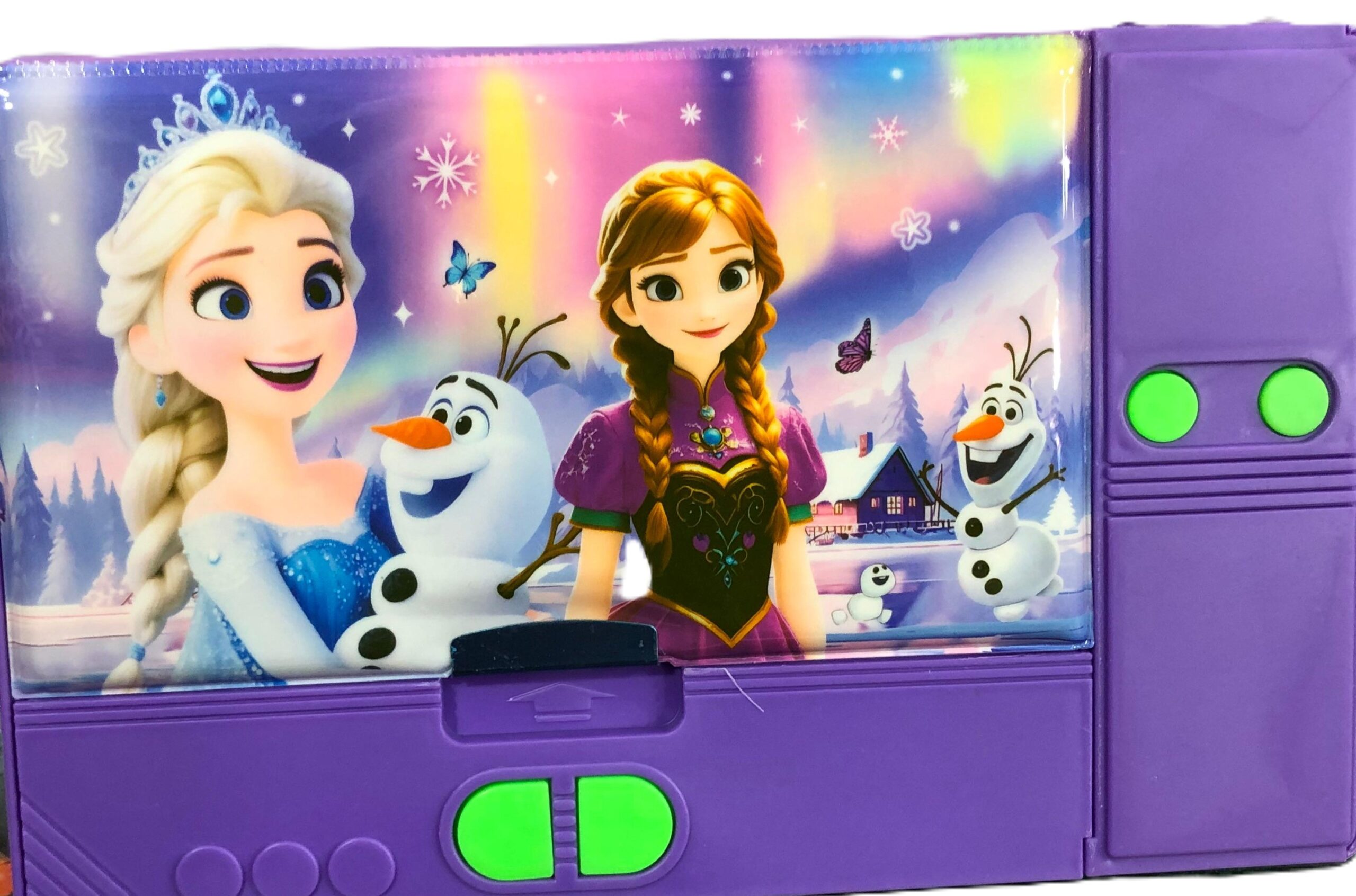 Frozen Theme Multi-Compartment Pencil Box - Image 2