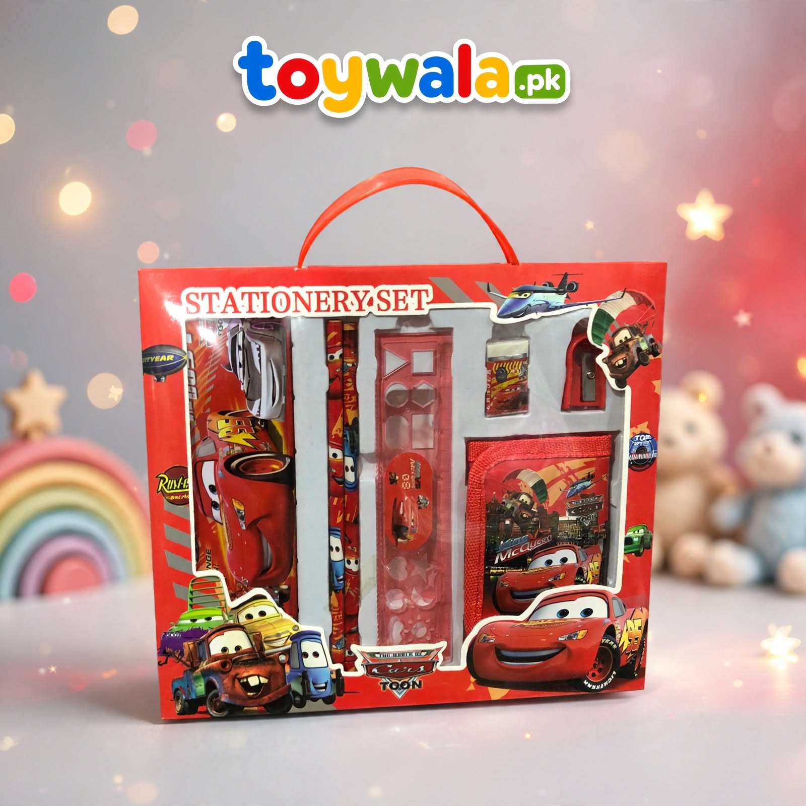 Cars Kids Stationery Set