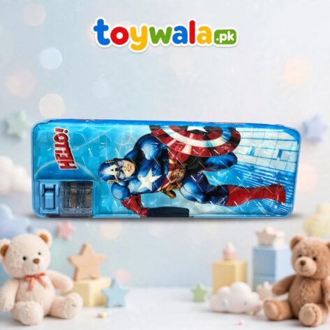 Captain America Kids Pencil Box