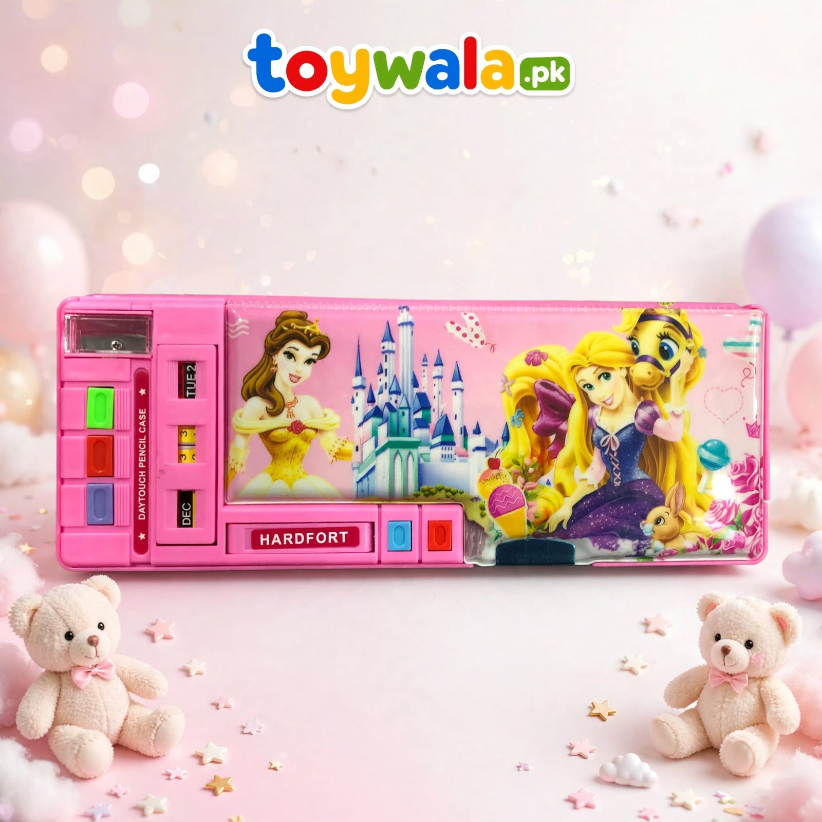 Princess Multi-Function Pencil Box