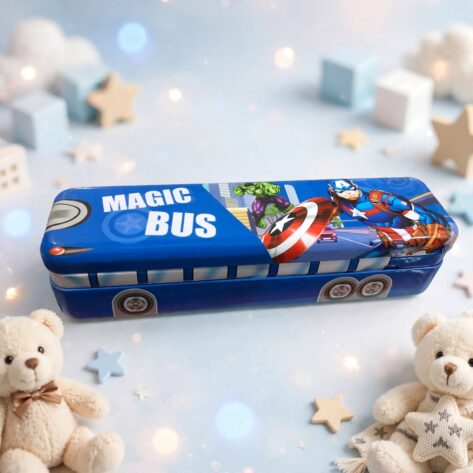Marvel Superhero Magic Bus Pencil Box